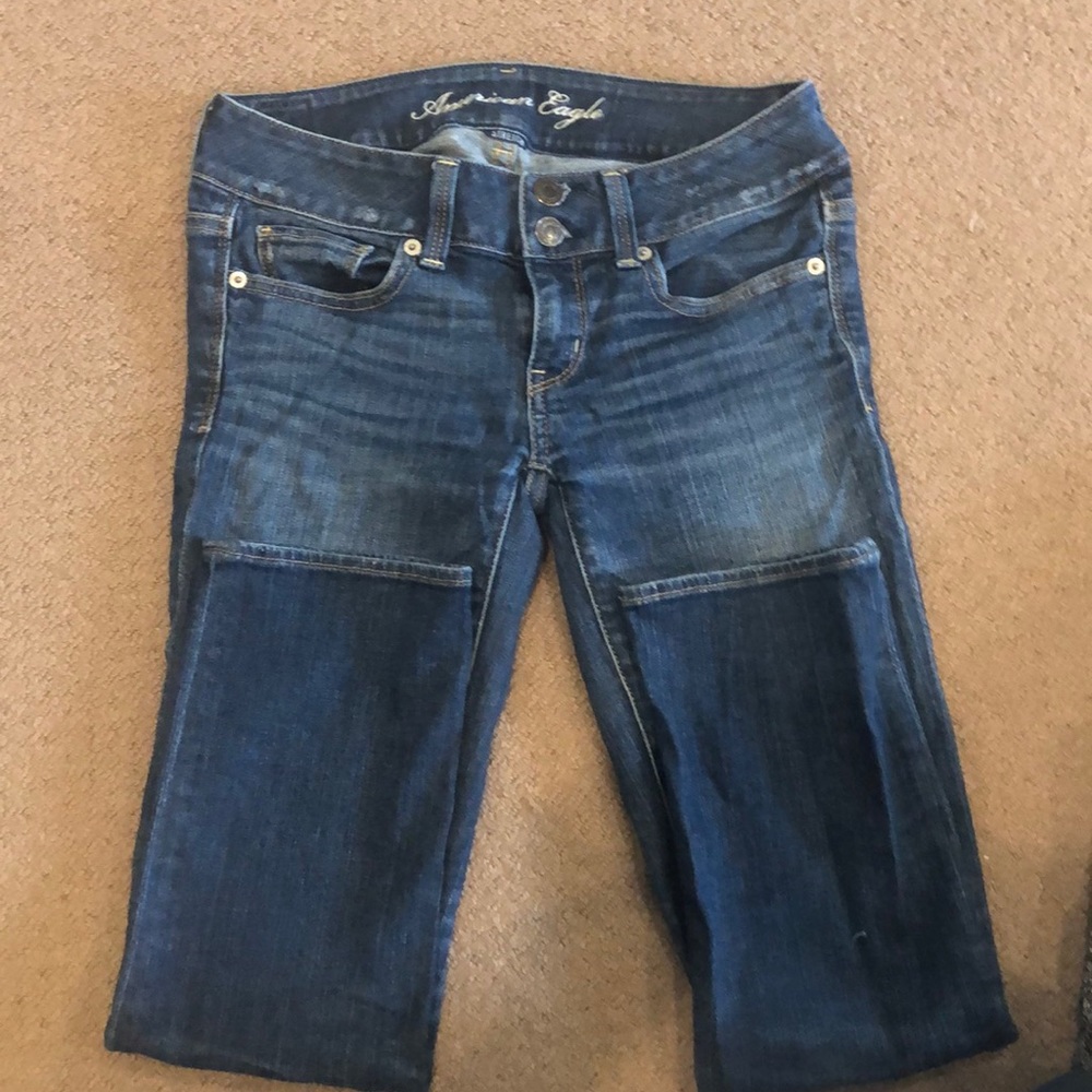 American Eagle crop jeans